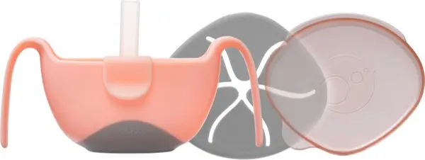 B.Box b.box 3 in 1 Bowl & Straw купичка със сламка Tutti Fruitti 250 мл.