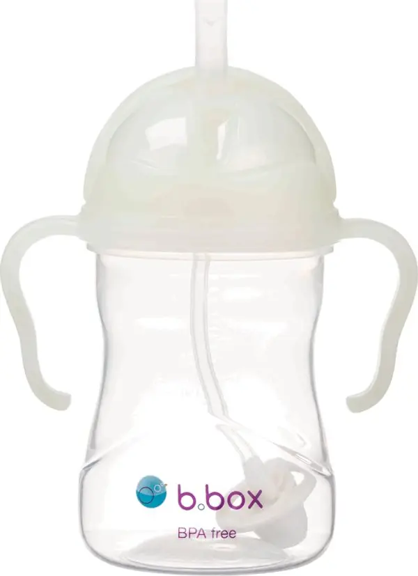 B.Box B.Box Glow in the Dark чаша със сламка 240 мл.