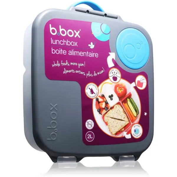 B.Box B.Box Lunchbox кутия за закуска Blue Slate 2000 мл.