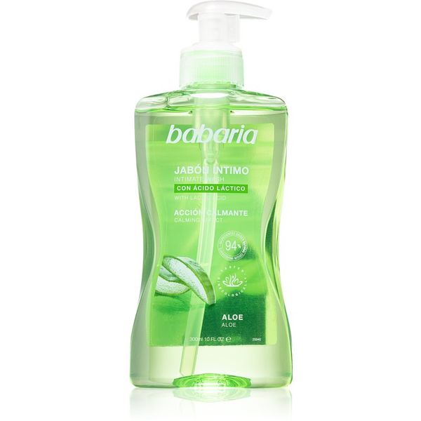 Babaria Babaria Aloe Vera дамски душ гел за интимна хигиена с алое вера 300 мл.
