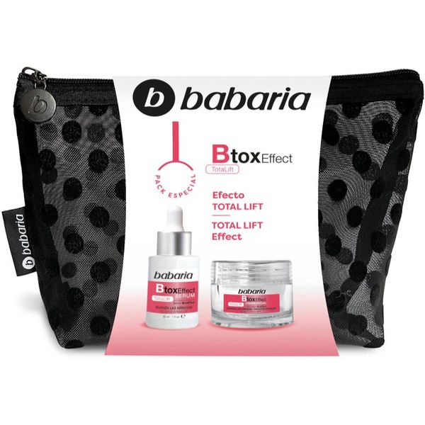 Babaria Babaria Botox Effect Travel Pack подаръчен комплект