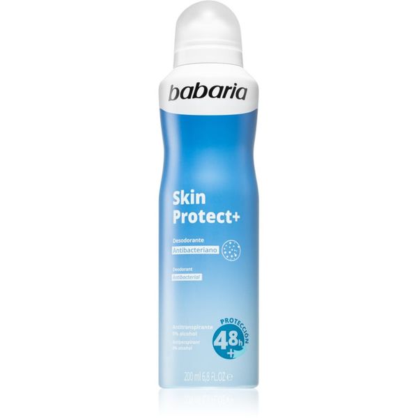 Babaria Babaria Deodorant Skin Protect+ дезодорант в спрей  с антибактериална добавка 200 мл.