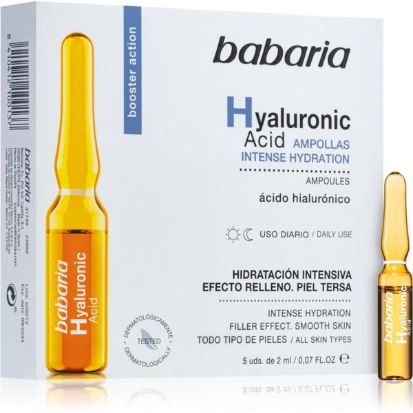 Babaria Babaria Hyaluronic Acid ампули с хиалуронова киселина 5 x 2 мл.
