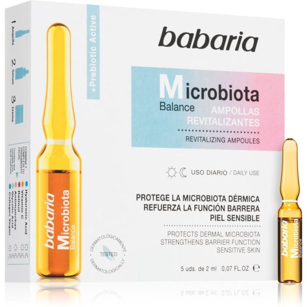 Babaria Babaria Microbiota Balance ревитализиращ серум в ампули 5x2 мл.