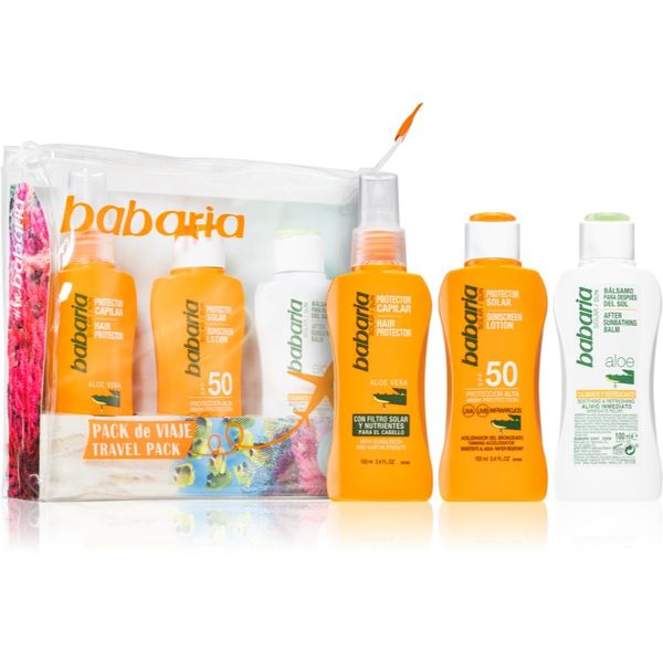Babaria Babaria Sun Travel Pack комплект за пътуване (за тен)