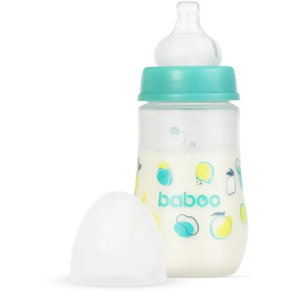 Baboo Baboo Anti-colic Feeding Bottle шише против колики Lagoon Fiesta, 3 m+ 250 мл.