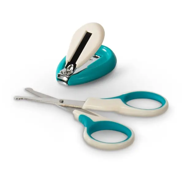 Baboo Baboo Nail Care Set комплект за маникюр за деца от раждането им 0m+ 2 бр.