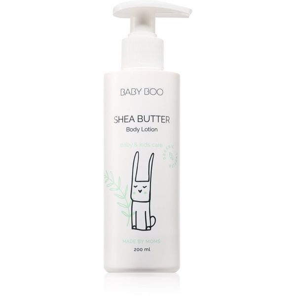 Baby Boo Baby Boo SHEA BUTTER Body Lotion натурален детски лосион за тяло с масло от шеа 200 мл.