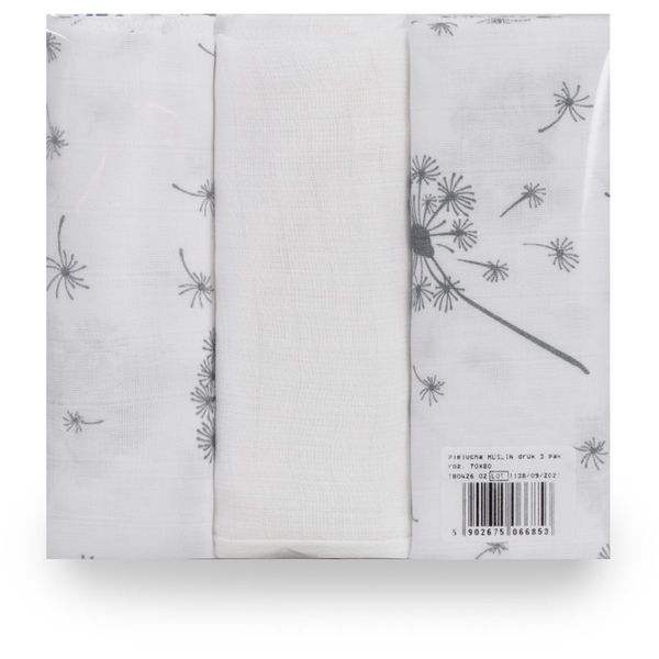 Babymatex Babymatex Muslin Set пелени от плат Dandelion 3 бр.