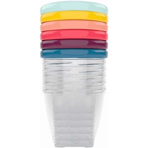 Babymoov Babymoov Bowls Multicolor купичка с капачка 6x250 мл.