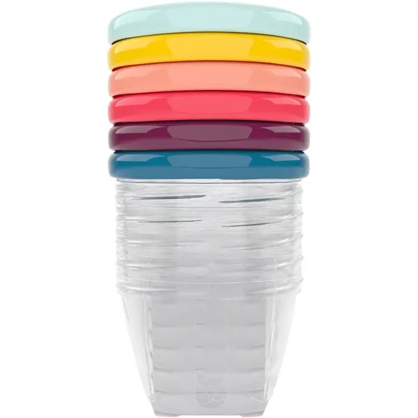 Babymoov Babymoov Bowls Multicolor купичка с капачка Color 6x180 мл.