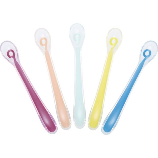 Babymoov Babymoov Spoons Silicone лъжичка за деца 6m+ 5 бр.