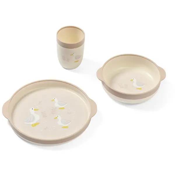 BabyOno BabyOno Be Active Feeding Set Farmer сет за хранене 12m+ 3 бр.