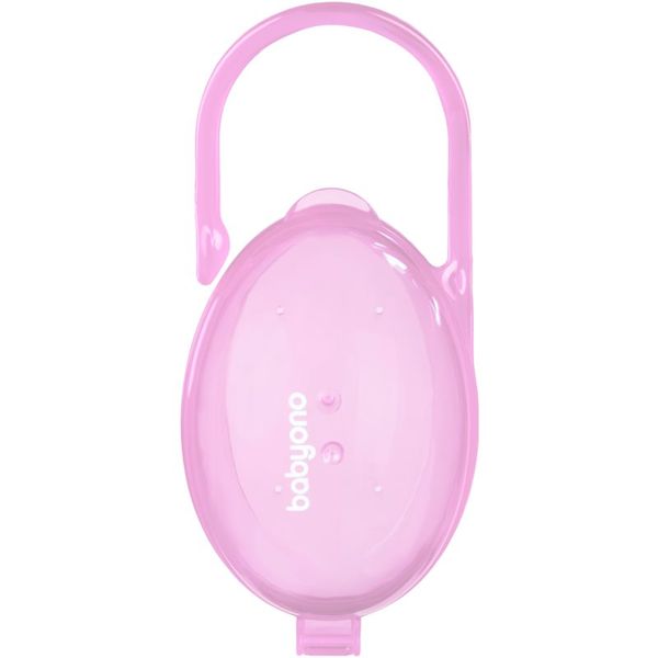 BabyOno BabyOno Dummy Case кутийка за биберон Pink 1 бр.