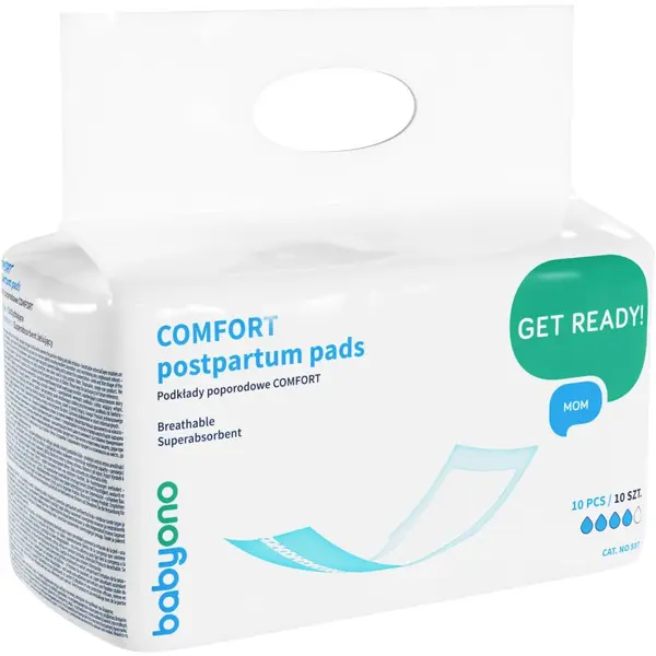 BabyOno BabyOno Get Ready Mom дамски превръзки за след раждане Comfort 10 бр.