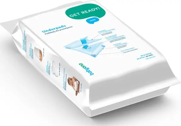 BabyOno BabyOno Get Ready Mom еднократни подложки за смяна на пелените 40 x 60 cm 10 бр.