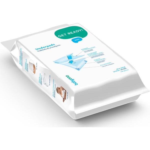 BabyOno BabyOno Get Ready Mom еднократни подложки за смяна на пелените 40 x 60 cm 10 бр.