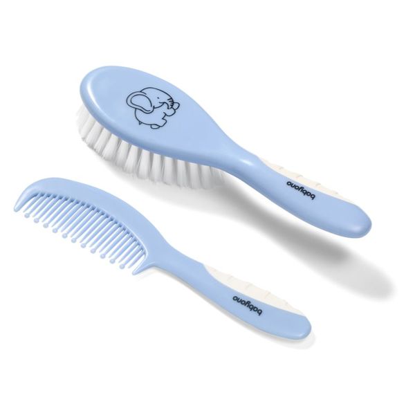 BabyOno BabyOno Hair Brush Четка за коса Blue 2 бр.