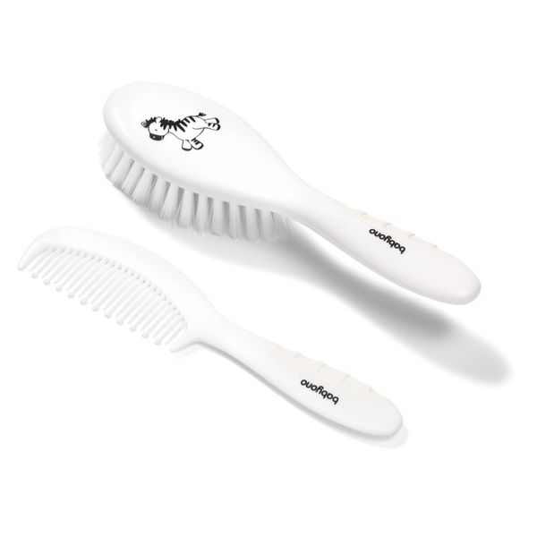 BabyOno BabyOno Hair Brush Четка за коса White 2 бр.