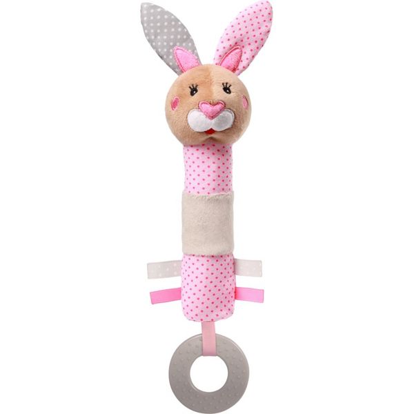 BabyOno BabyOno Have Fun Baby Squeaker плюшена играчка със свирка Bunny Julia 1 бр.