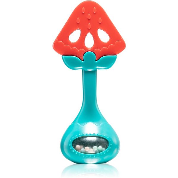 BabyOno BabyOno Have Fun Teether гризалка с дрънкалка Tasty Watermelon 1 бр.