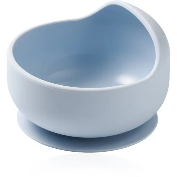 BabyOno BabyOno Siilicone Plate 6m+ силиконова купичка с вендуза 6 m+ Blue 1 бр.