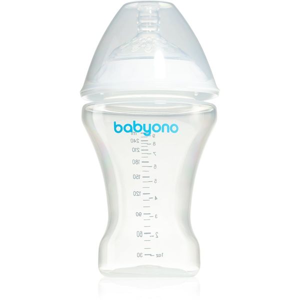 BabyOno BabyOno Take Care бебешко шише против колики 0m+ 260 мл.