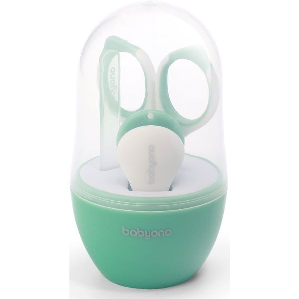 BabyOno BabyOno Take Care комплект за маникюр Mint(за деца )