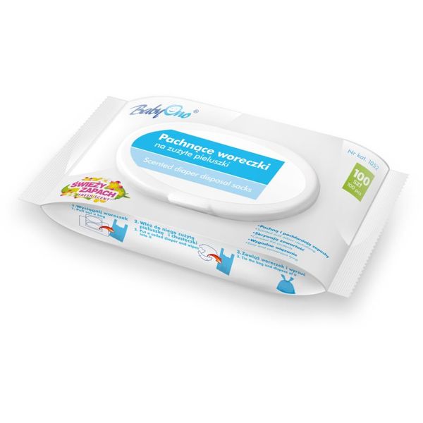 BabyOno BabyOno Take Care торбички за пелени 100 бр.