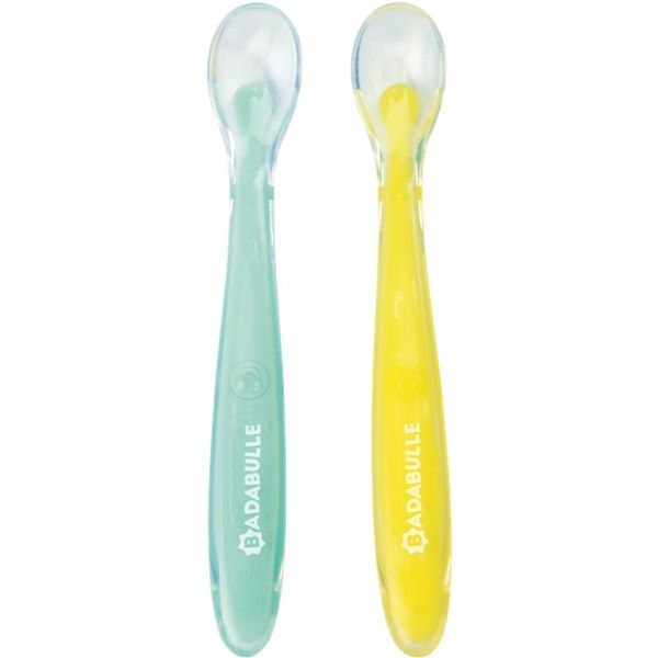Badabulle Badabulle Silicone Spoons лъжичка 3 m+ 2 бр.