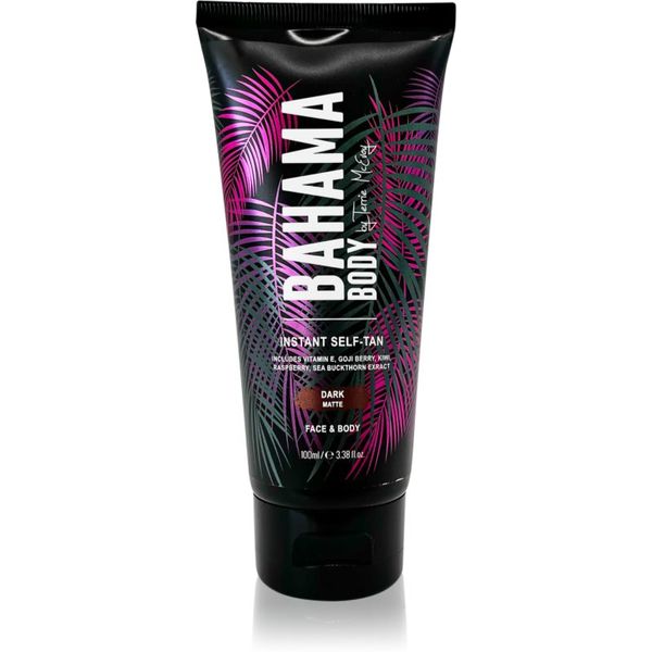 Bahama Bahama Body Instant Self-Tan автобронзант - крем за лице и тяло цвят Dark 100 мл.