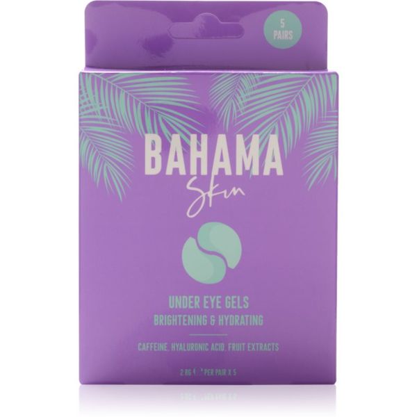 Bahama Bahama Skin Under Eyes Gels хидрогелова маска за зоната около очите за освежаване и хидратация 5x2 бр.