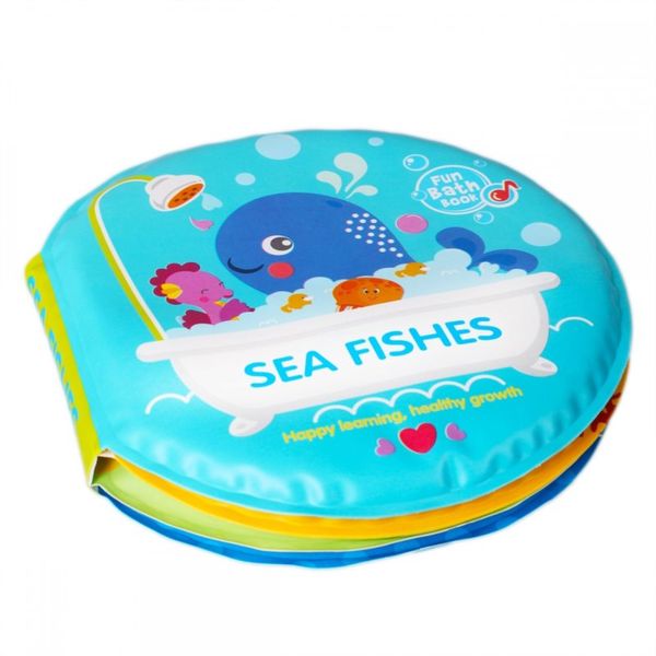 Bam-Bam Bam-Bam Bath Book книжка за вода 6m+ Sea Fishes 1 бр.