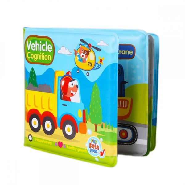 Bam-Bam Bam-Bam Bath Book книжка за вода 6m+ Vehicle 1 бр.