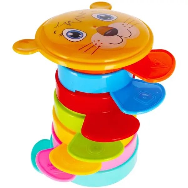 Bam-Bam Bam-Bam Stacking Cups играчка сортер 6m+ Tiger 7 бр.