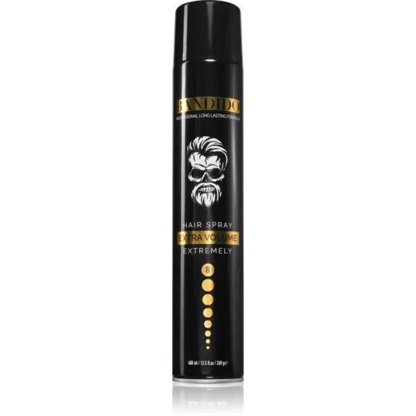 BANDIDO BANDIDO Hair Spray лак за коса цвят Black 400 мл.