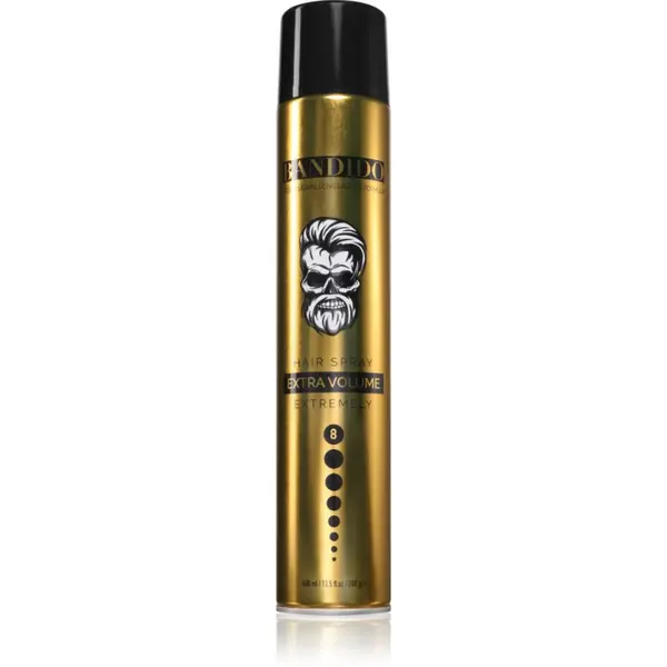 BANDIDO BANDIDO Hair Spray лак за коса цвят Gold 400 мл.