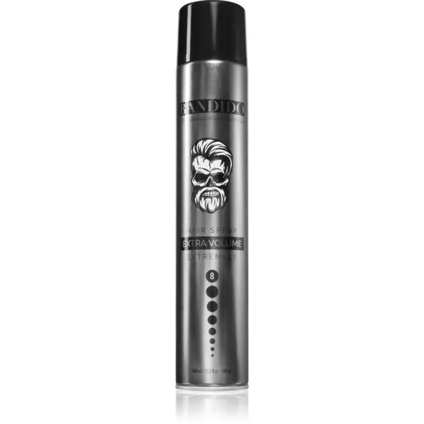 BANDIDO BANDIDO Hair Spray лак за коса цвят Silver 400 мл.