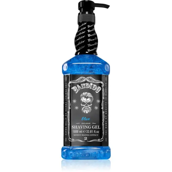 BANDIDO BANDIDO Shaving Gel гел за бръснене цвят Blue 1000 мл.