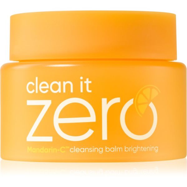 Banila Co. Banila Co. clean it zero Mandarin-C™ brightening балсам за почистване и премахване на грим за озаряване на лицето 100 мл.