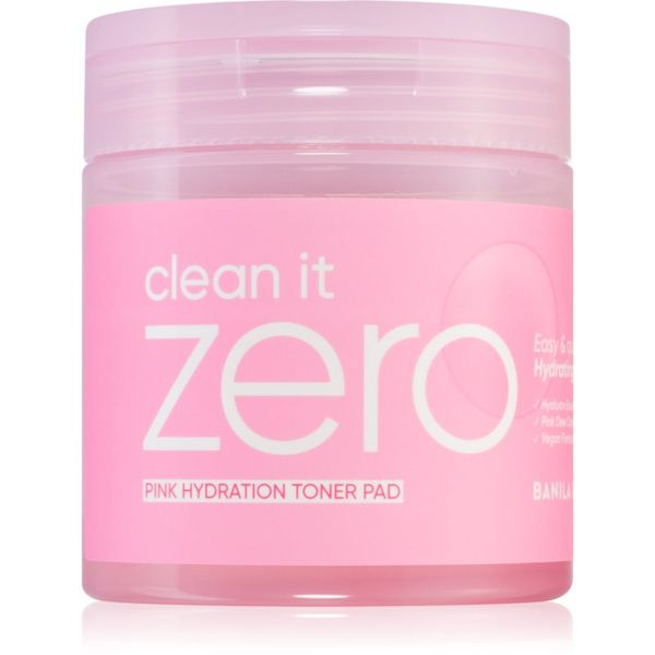 Banila Co. Banila Co. clean it zero Pink Hydration Toner Pad тонизиращи възглавнички с хидратиращ ефект 70 бр.