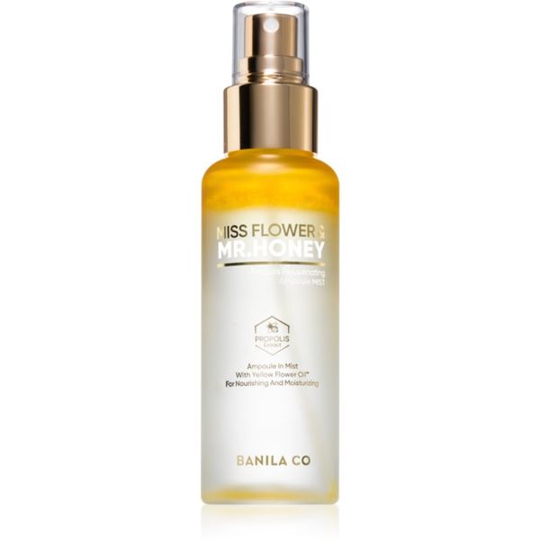 Banila Co. Banila Co. Miss Flower & Mr. Honey Propolis Rejuvenating енергизираща хидратираща мъгла за лице с подмладяващ ефект 99 мл.