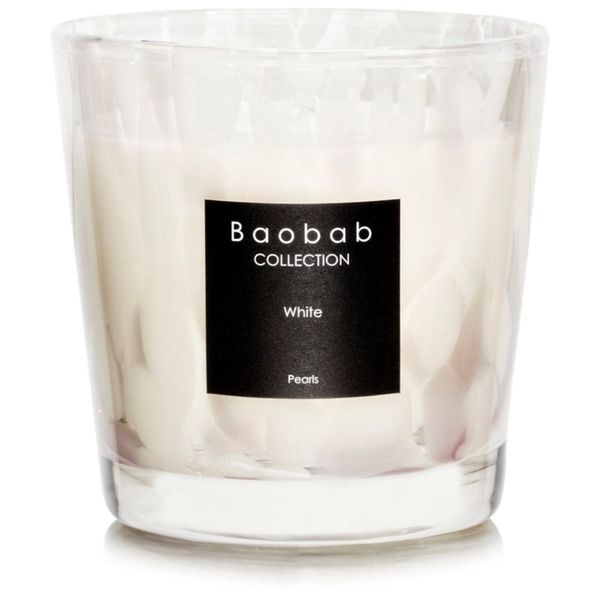 Baobab Collection Baobab Collection Pearls White ароматна свещ 8 см