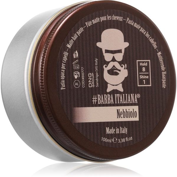 Barba Italiana Barba Italiana Nebbiolo стилизираща паста За коса 100 мл.