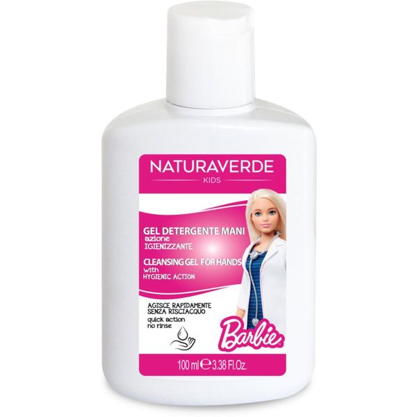 Barbie Barbie Cleansing Gel for Hands почистващ гел за ръце за деца 100 мл.