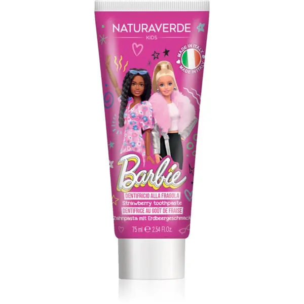 Barbie Barbie Naturaverde Kids паста за зъби за деца 75 мл.