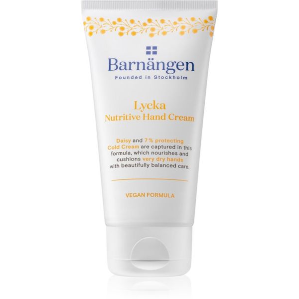 Barnängen Barnängen Lycka подхранващ крем за ръце съдържа cold cream 75 мл.