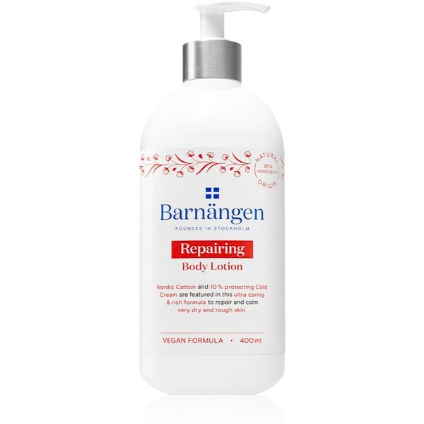 Barnängen Barnängen Repairing тоалетно мляко за тяло за суха или много суха кожа 400 мл.