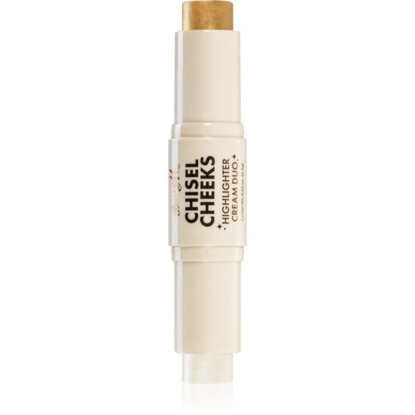 Barry M Barry M Chisel Cheeks озаряващ стик дуо цвят Silver/Gold 6,3 гр.