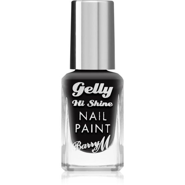 Barry M Barry M Gelly Hi Shine лак за нокти цвят Black forest 10 мл.
